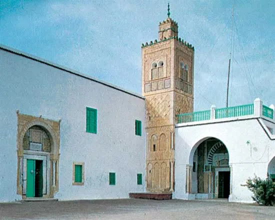 القيروان: المركز الثقافي الإسلامي والجامع الكبير